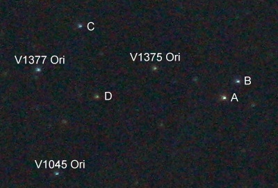 Umgebung von V1375 Ori