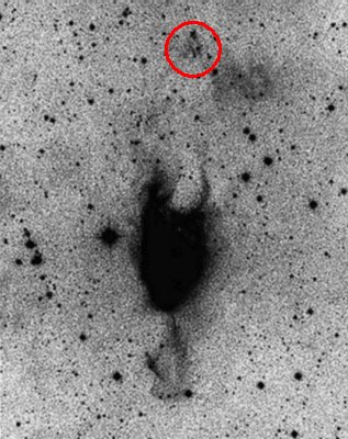 NGC 2261, tiefe Aufnahme