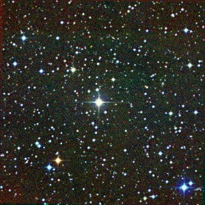 Farbabbildung von V643 Ori