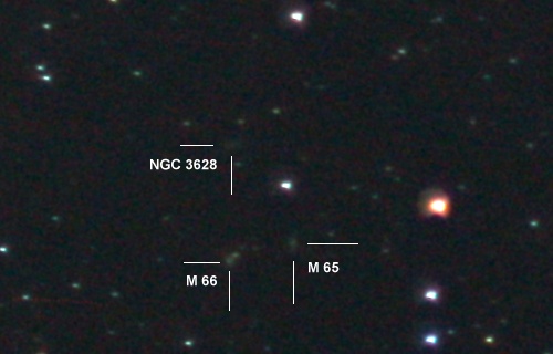 Messier 65 und Messier 66