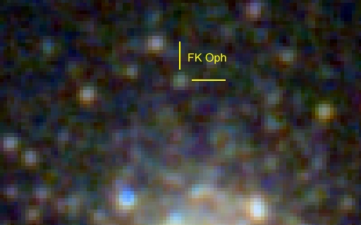 FK Oph in Messier 19