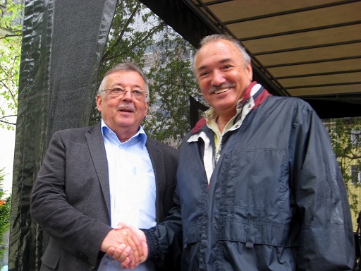 Ottmar Schreiner und Dedda