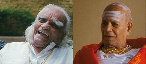 Iyengar und Pattabhi Jois