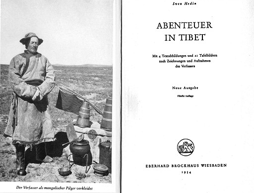 Hedin, Abenteuer in Tibet