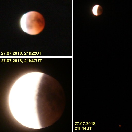 mondfinsternis 27.07.2018