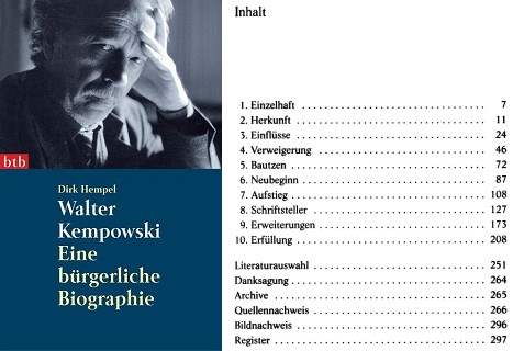 Hempel, Kempowski-Biographie