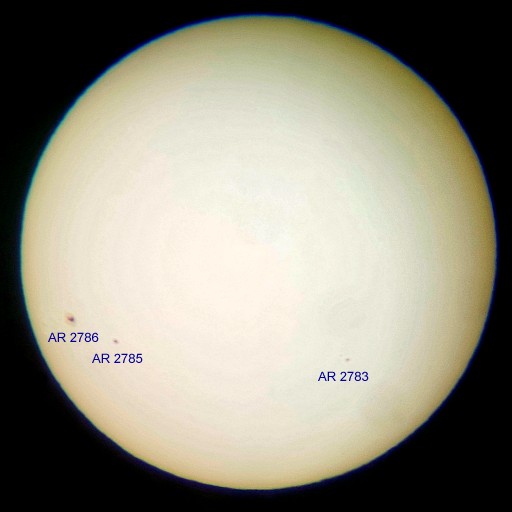 Sonnenflecken 25.11.2020