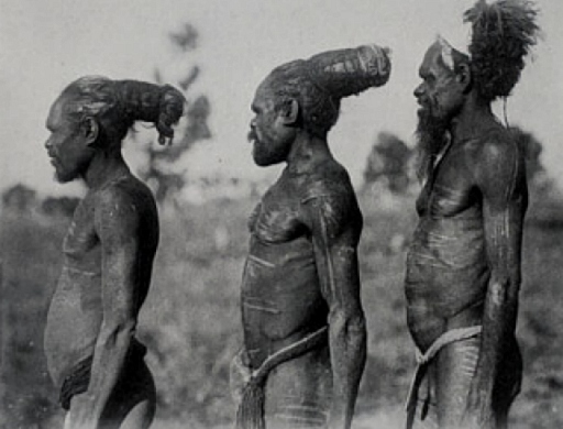 Aborigines, Narben