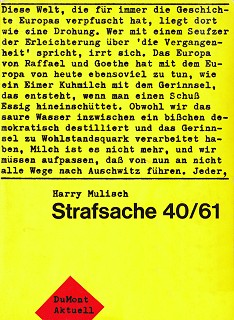 Mulisch, Strafsache