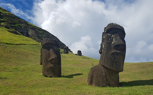 Moais der Osterinsel
