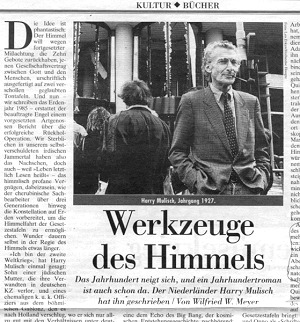 Harry Mulisch in der Wochenpost vom 22.04.1993